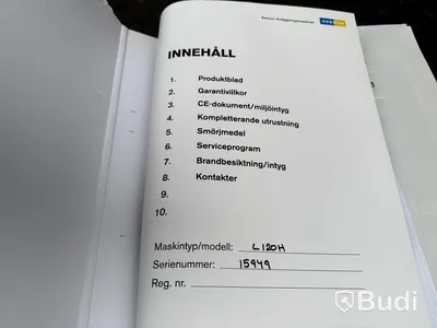 Hjullastare Volvo L120H OptiShift -2017