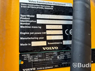 Hjullastare Volvo L120H OptiShift -2017