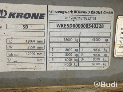 Trailer Krone SD PROFI-LINER -2012