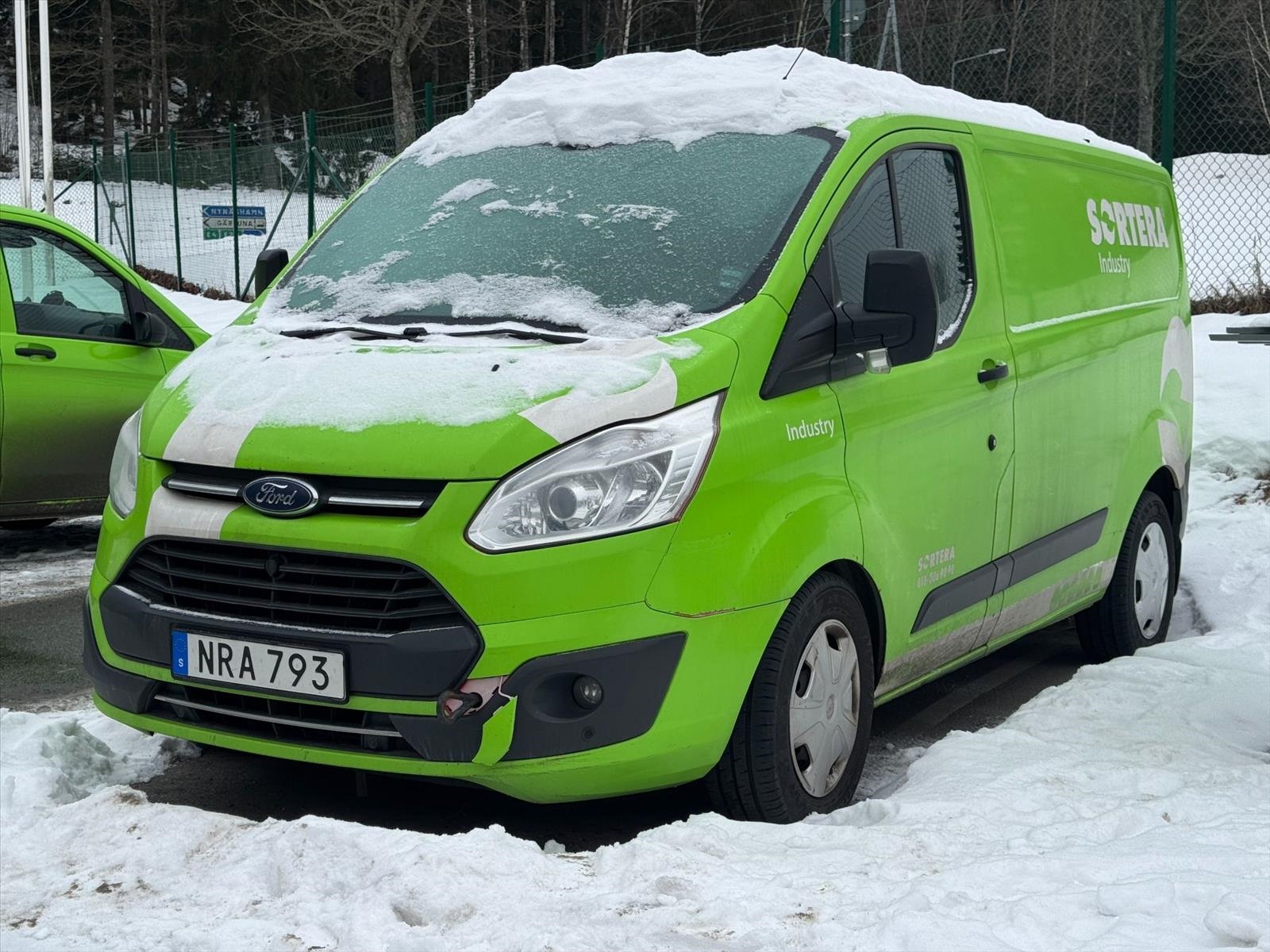 Skåpbil Ford Transit Custom 2.0 TDCi -2017 | Reparationsobjekt