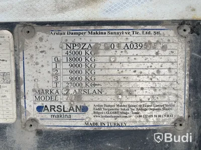 Asfaltstrailer Arslan Semitrailer -2020