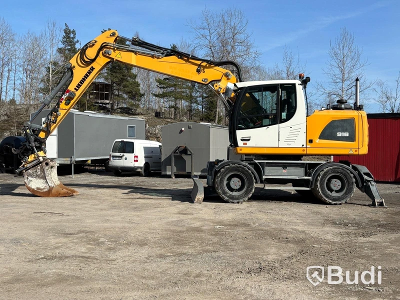 Hjulgrävare Liebherr A 916 Litronic -2018 | Engcon
