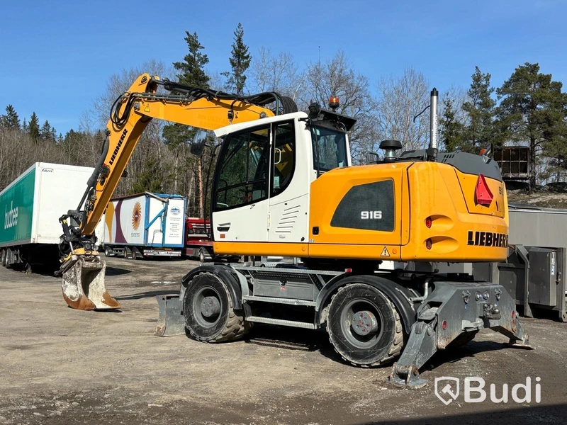 Hjulgrävare Liebherr A 916 Litronic -2018 | Engcon