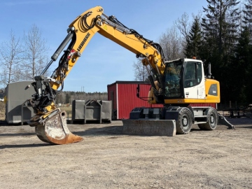 Hjulgrävare Liebherr A 916 Litronic -2018 | Engcon