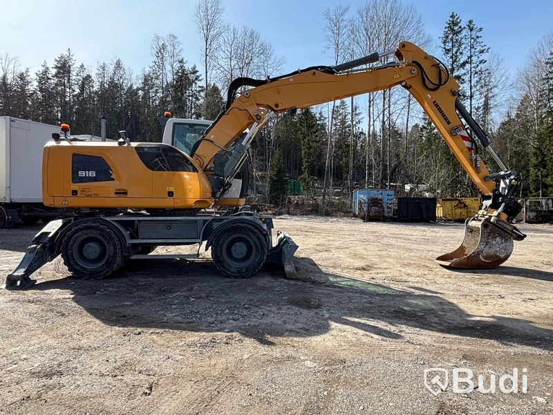 Hjulgrävare Liebherr A 916 Litronic -2018 | Engcon