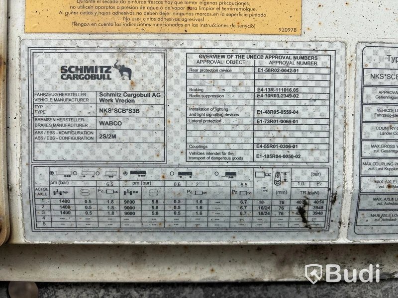 Schmitz Cargobull Trailer - 2015 | Repair project