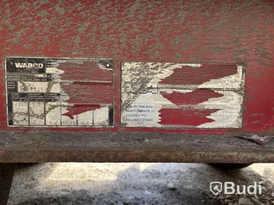 Lastbilssläp VAK V-4-40 -2007 | Reparationsobjekt
