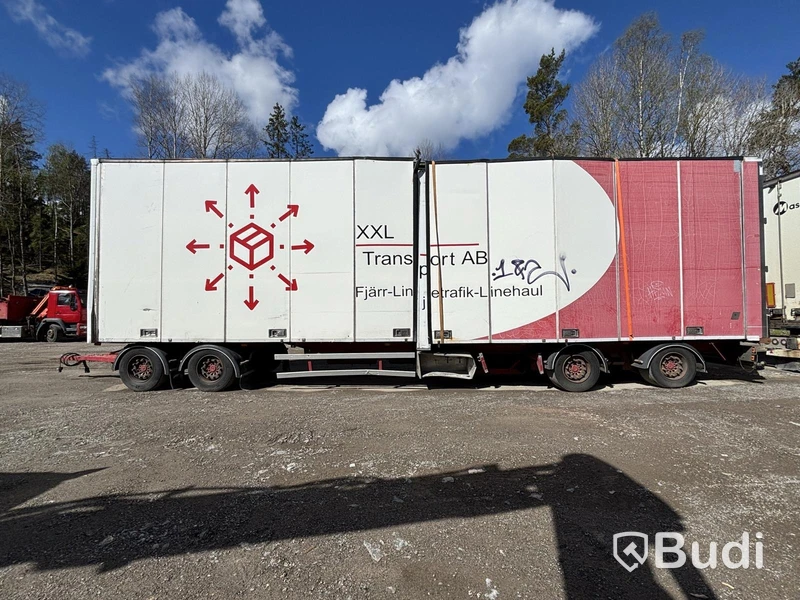 Lastbilssläp VAK V-4-40 -2007 | Reparationsobjekt