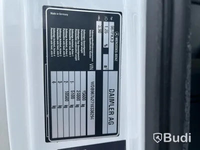Distributionsbil Mercedes-Benz ATEGO -2019 | SKAB