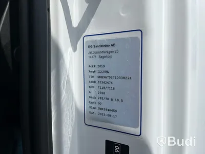 Distributionsbil Mercedes-Benz ATEGO -2019 | SKAB