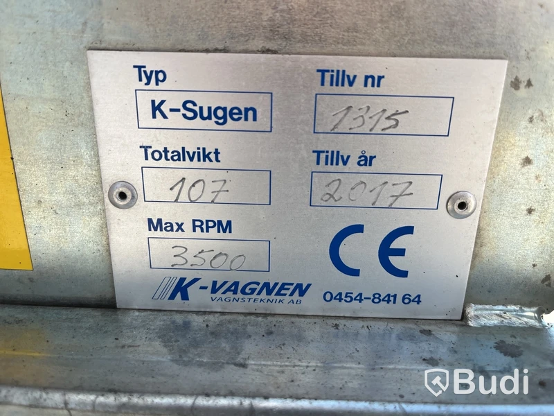 Släp VARIANT A/S 2015T2 -2016 | Lövsug