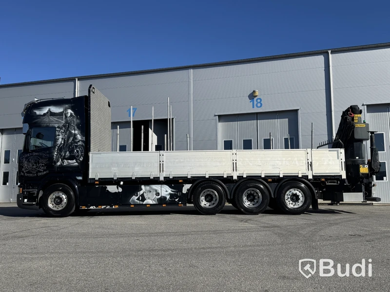 Kranbil Scania R520LB 8X4*4 | Palfinger 23T
