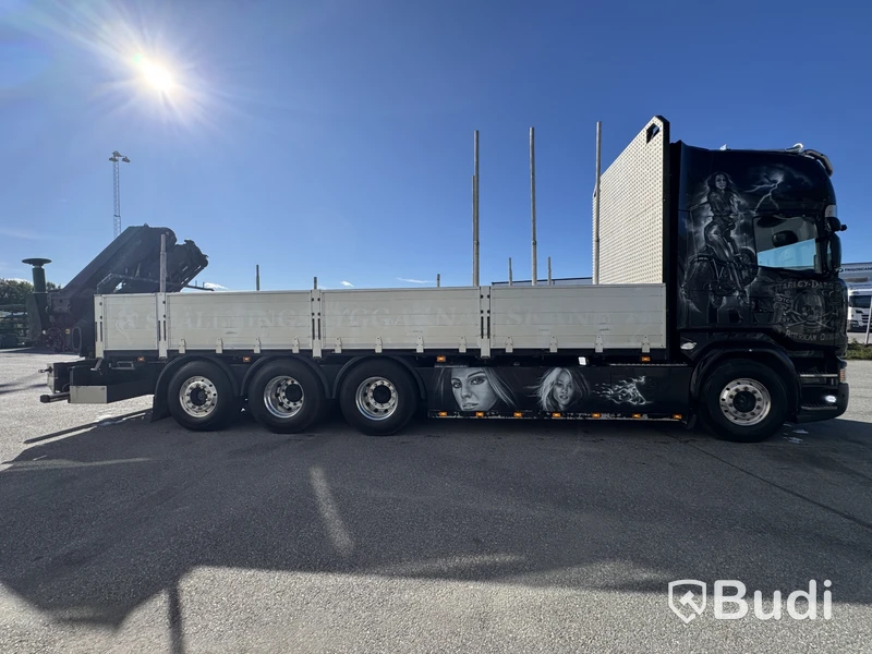 Kranbil Scania R520LB 8X4*4 | Palfinger 23T