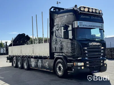 Kranbil Scania R520LB 8X4*4 | Palfinger 23T