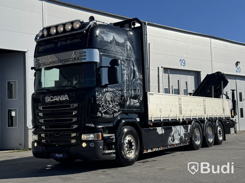Kranbil Scania R520LB 8X4*4 | Palfinger 23T