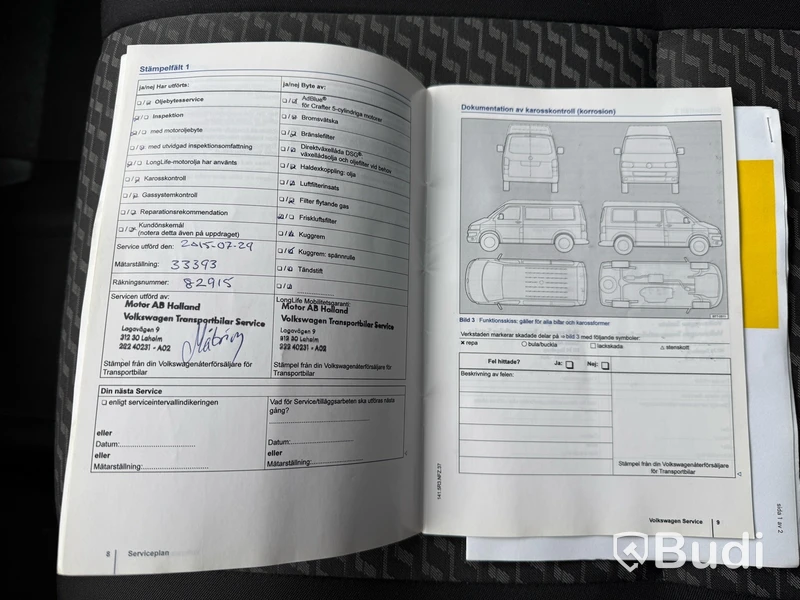 Skåpbil Volkswagen Crafter Kombi 2.0 TDI -2014 | 9-sitsig