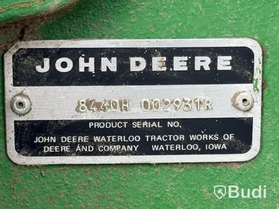 John Deere 8440 -1995 | Dubbelmontage
