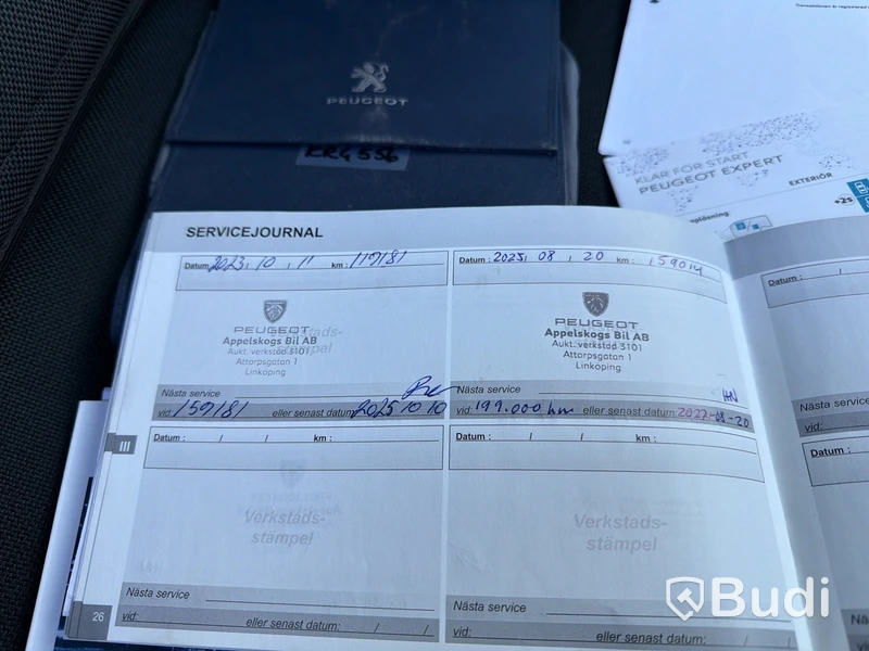 Peugeot Expert BlueHDi Skåp (122hk) -2018