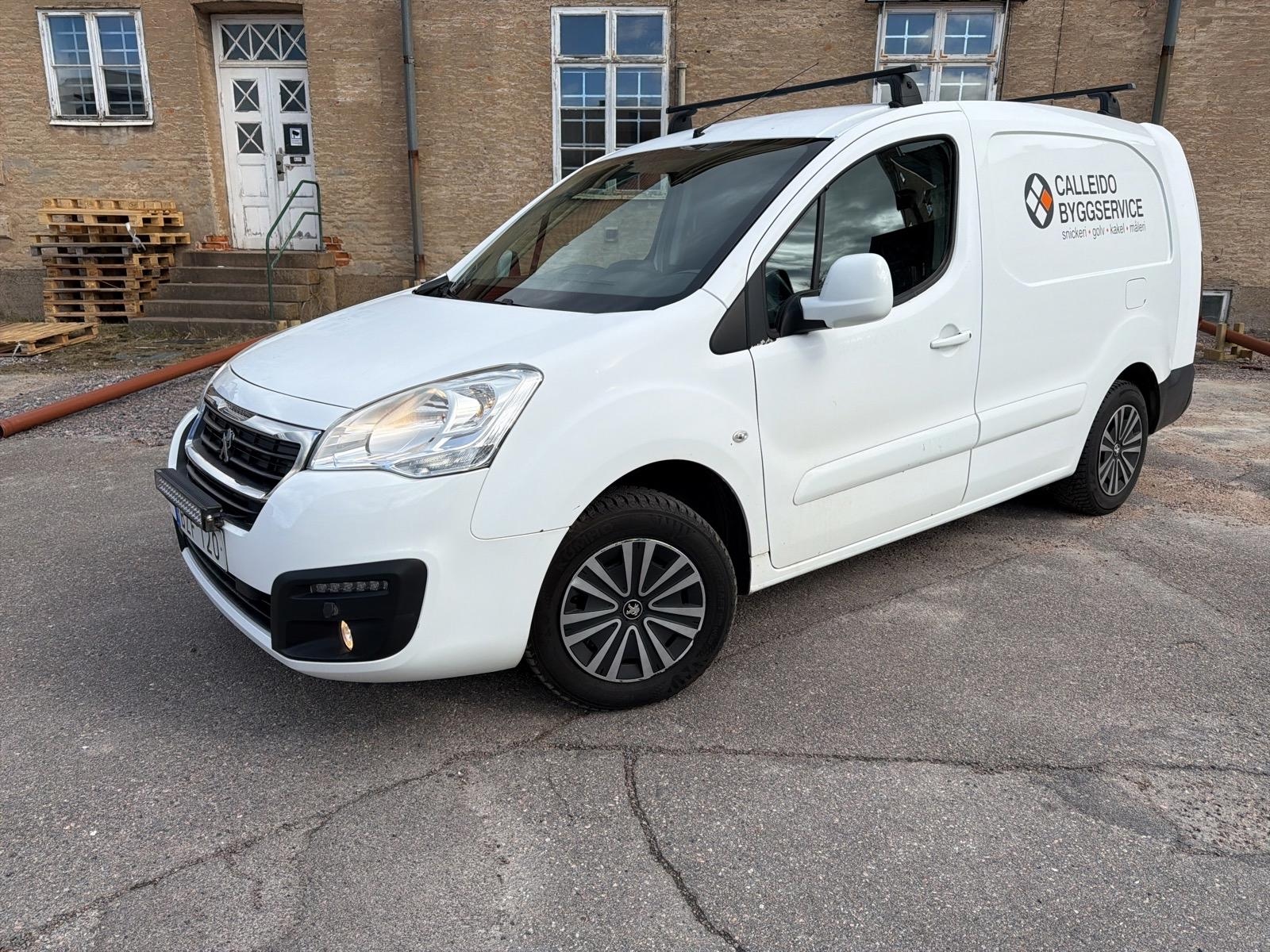 Peugeot Partner 1.6 BlueHDI Skåp (100hk) -2017