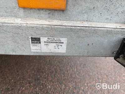 Släpvagn Martz 750 kg  -2019