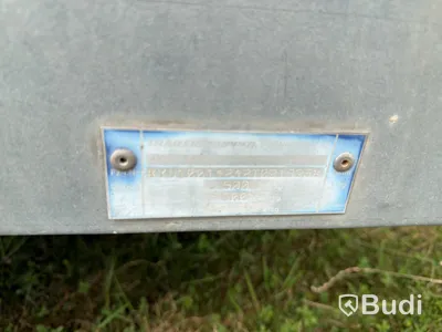 Trailer with tarpaulin cover, TGAB -2002