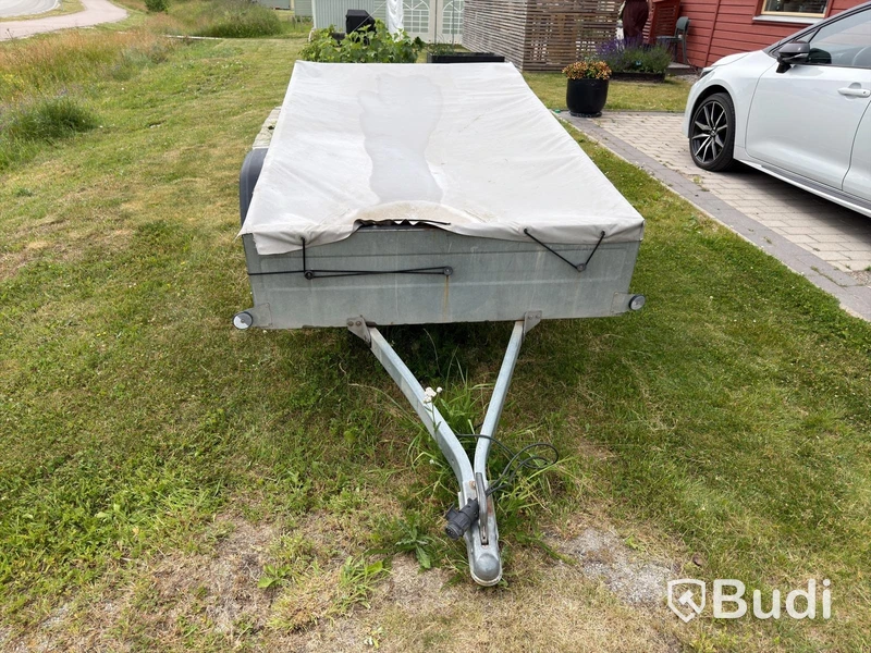 Trailer with tarpaulin cover, TGAB -2002