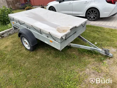 Trailer with tarpaulin cover, TGAB -2002
