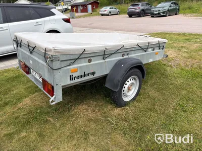 Trailer with tarpaulin cover, TGAB -2002