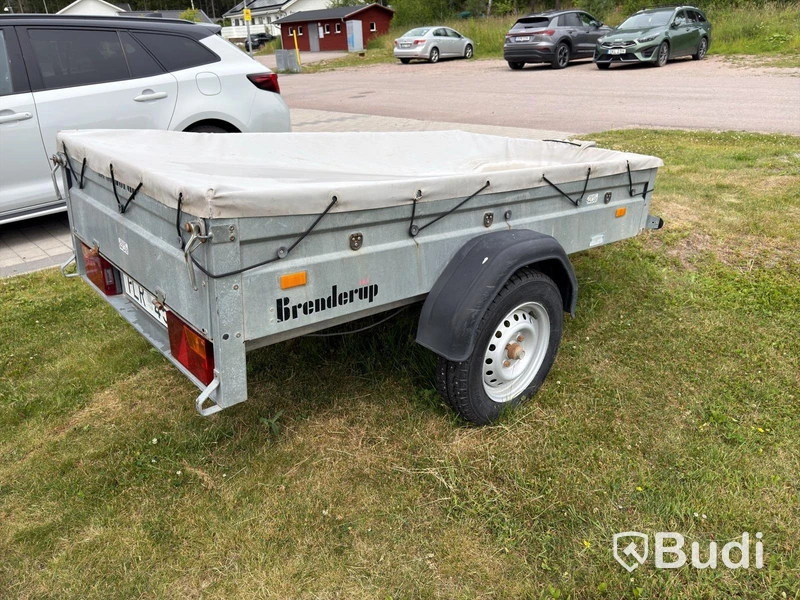 Trailer with tarpaulin cover, TGAB -2002