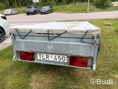 Trailer with tarpaulin cover, TGAB -2002