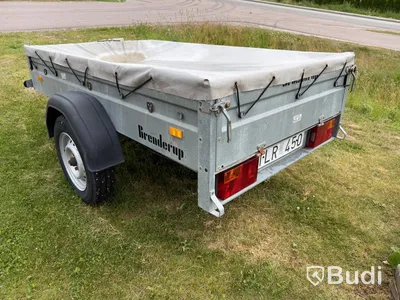 Trailer with tarpaulin cover, TGAB -2002