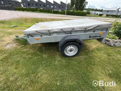 Trailer with tarpaulin cover, TGAB -2002