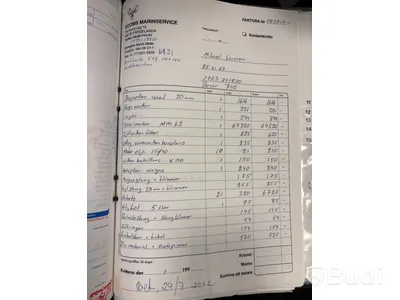 Kabinbåt Bever 740 med "ny" motor och vagn Längd (m): 7,4