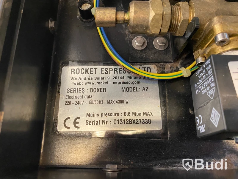 Espressomaskin Rocket Espresso Boxer A2 2 gruppers