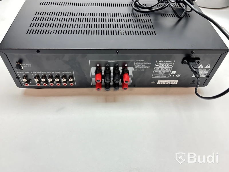 4 st. Högtalare Electro-Voice, EVID C8.2LP inkl. förstärkare Pioneer A-10K