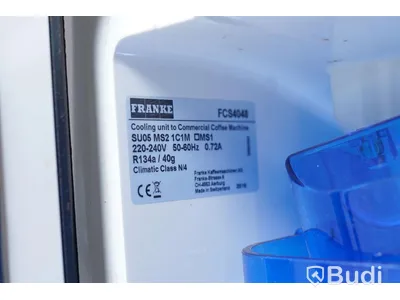 Kaffemaskin - Franke A800 och Mjölkkyl 5L SU05.