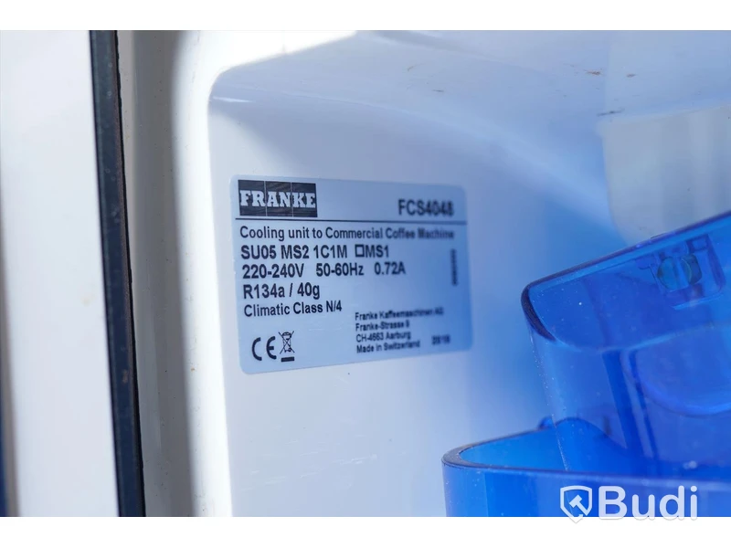 Kaffemaskin - Franke A800 och Mjölkkyl 5L SU05.
