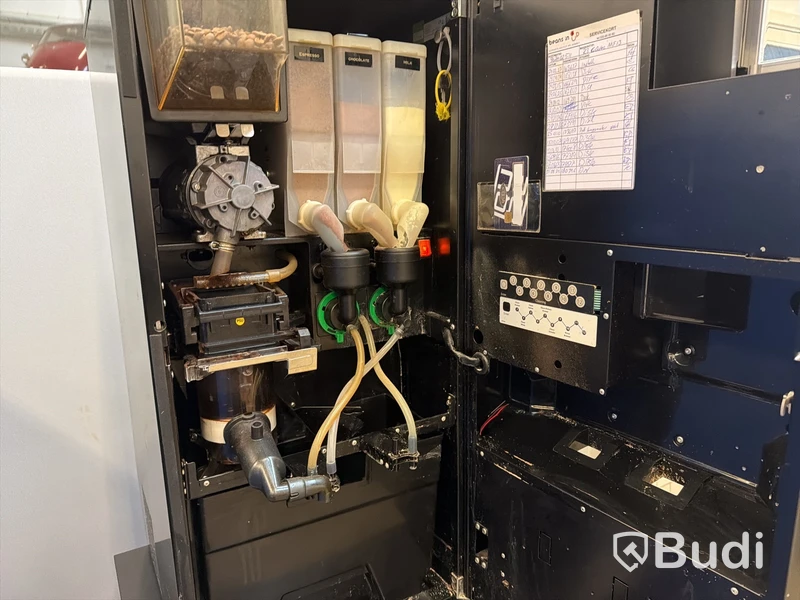 Kaffemaskin CQube MF13, knappar i alu