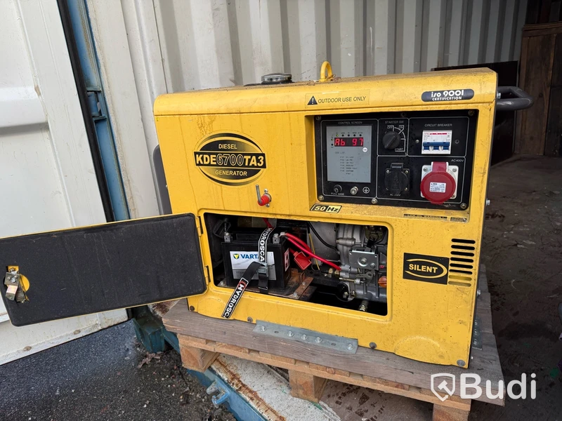 Dieselverk KDE6700TA3 | Renoveringsobjekt