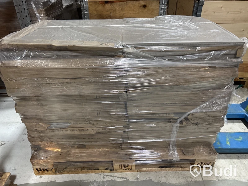 22,32 kvm Kakel Bricmate Z66 NORRVANGE LIGHT GREY 60x60 cm, UTOMHUS