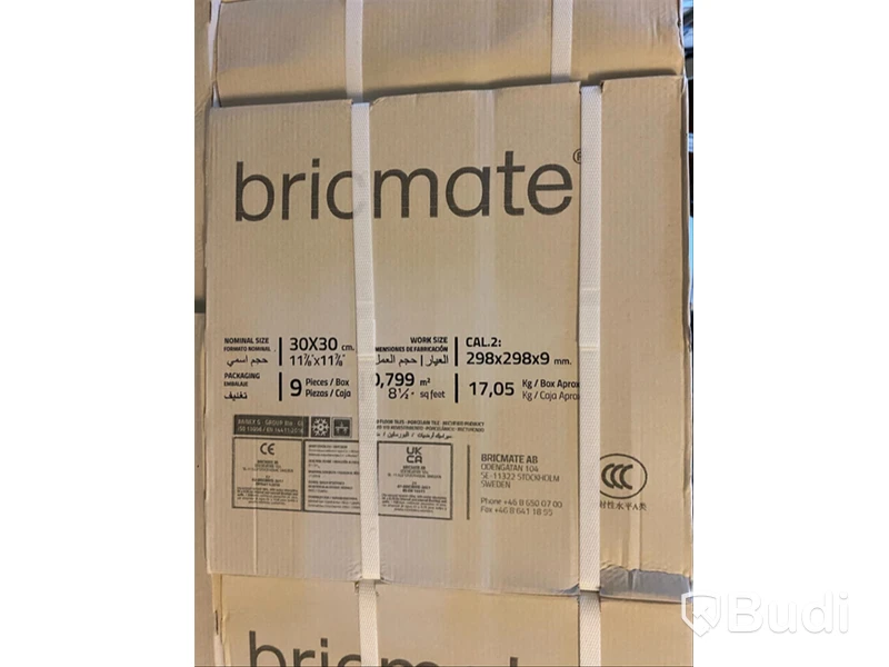 16,779 kvm Kakel Bricmate J33 NORRVANGE LIGHT GREY 30x30 cm, shade J41