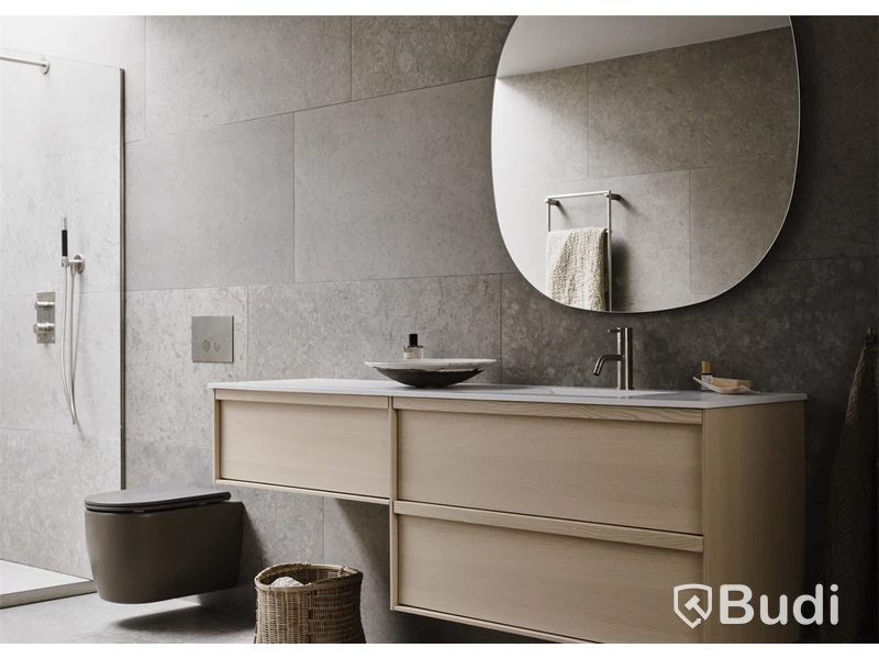 10,08 kvm Kakel Bricmate J612 RUNÖ LIGHT GREY 60x120 cm, shade AA7