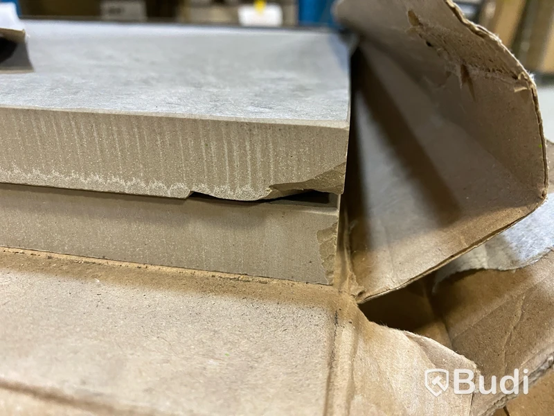 15,84 kvm Kakel Bricmate Z66 QUARTZIT PEARL 60x60 cm, UTOMHUS