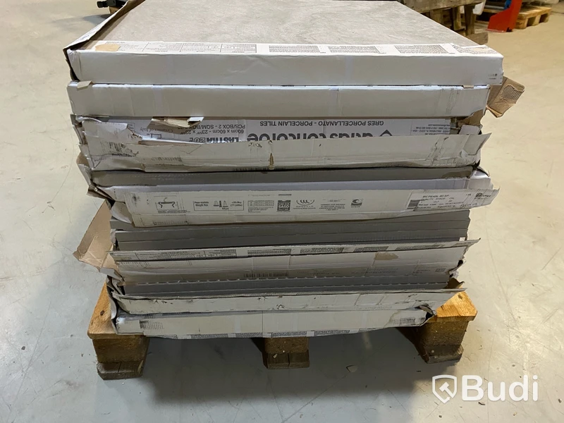 15,84 kvm Kakel Bricmate Z66 QUARTZIT PEARL 60x60 cm, UTOMHUS