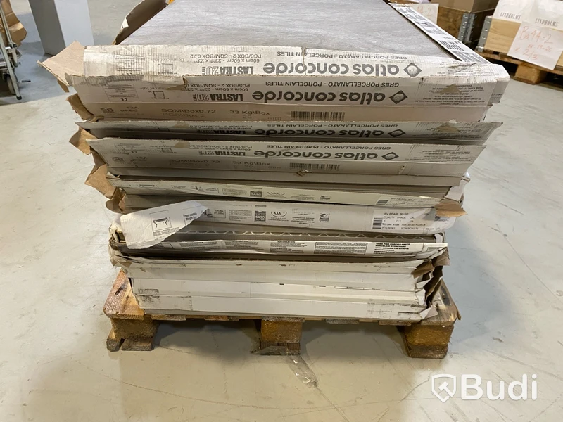15,84 kvm Kakel Bricmate Z66 QUARTZIT PEARL 60x60 cm, UTOMHUS