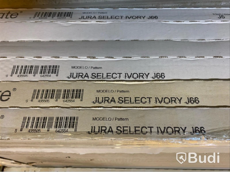 13,91 kvm Kakel Bricmate J66 JURA SELECT IVORY, SHADE J5 60x60 cm