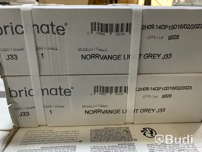22,37 kvm Kakel Bricmate J33 NORRVANGE LIGHT GREY 30x30 cm, shade J33