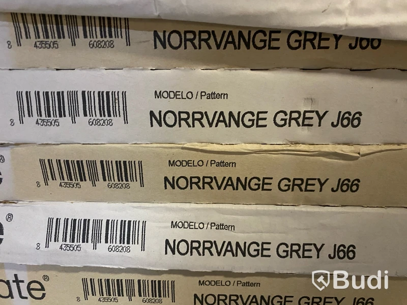 36,38 kvm Kakel Bricmate J66 NORRVANGE GREY 60x60cm, shade J21