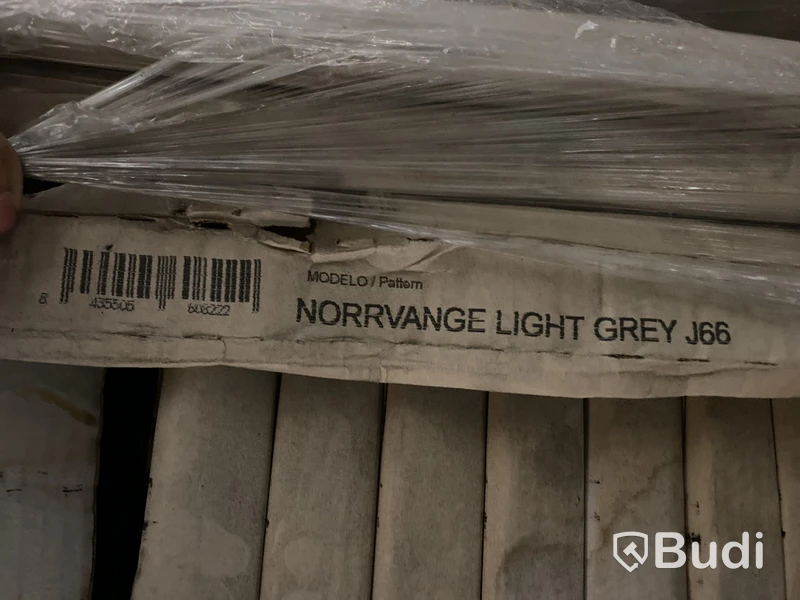 19,26 kvm Kakel Bricmate J66 NORRVANGE LIGHT GREY 60x60 cm, shade J34