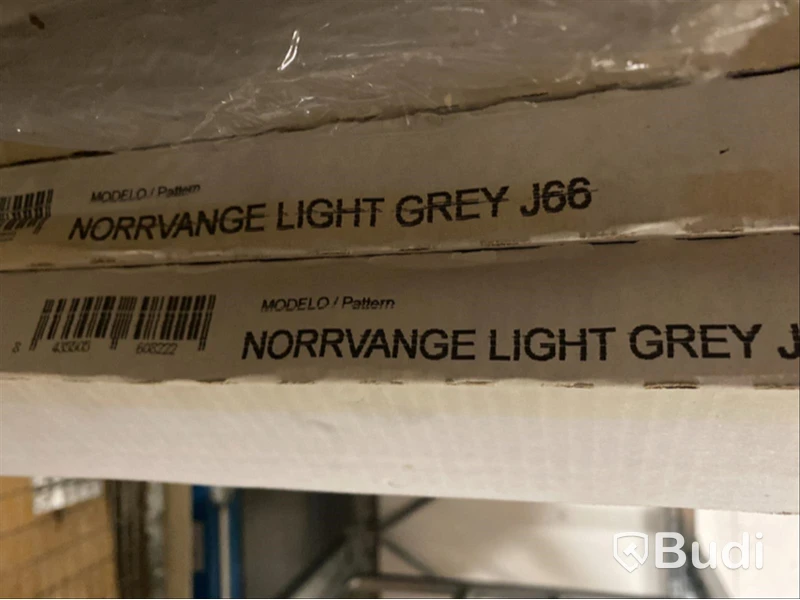 32,1 kvm Kakel Bricmate J66 NORRVANGE LIGHT GREY 60x60 cm, shade J35